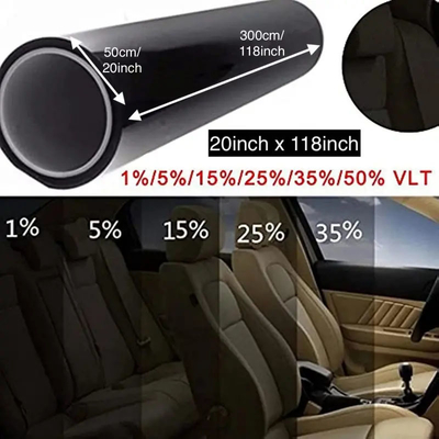 Mingtu NX50 VLT50% Negro Ultra Claros Controle Solar Nano Cerâmica Automóvel Quente UV Bloque Profissional Janela Tint Film Adesivo