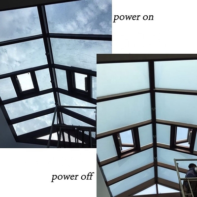 Mingtu PDLC Film Smart Switchable Glass Film Film Adesivo para Portas de Janela Energia