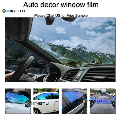 Mingtu NX50 VLT50% Negro Ultra Claros Controle Solar Nano Cerâmica Automóvel Quente UV Bloque Profissional Janela Tint Film Adesivo