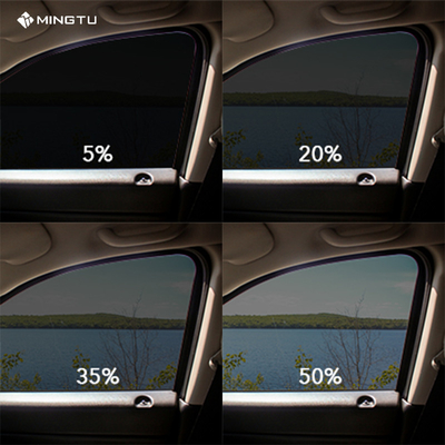 Mingtu NX50 VLT50% Negro Ultra Claros Controle Solar Nano Cerâmica Automóvel Quente UV Bloque Profissional Janela Tint Film Adesivo