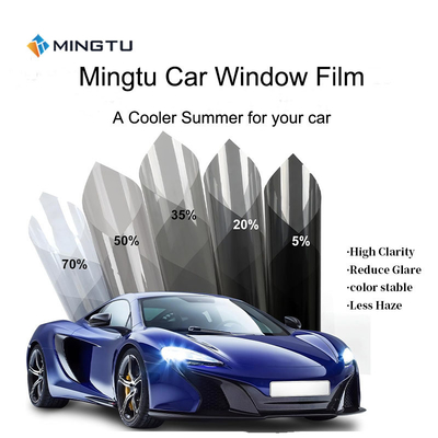 MINGTU UVTIN60 Isolamento UV400 Janela Tinta Solar filme com estilo de design de cor única