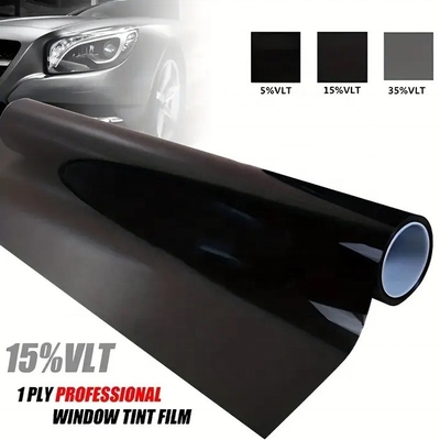 99%IR Tinta de Janela PET Film 152cmx300cm VLT15% UV Proof Position Janela para vidro de casa