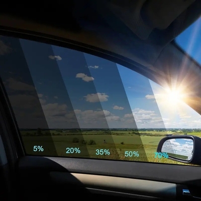 Mingtu NX05 VLT8% Black Car Solar Film PET Window Tint Sticker para sombreador e bloqueio UV