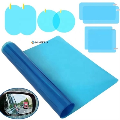 Espelho retrovisor transparente Filme de chuva Melhora a visibilidade e protege o espelho do carro