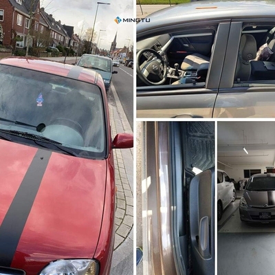 PET personalizável Auto-aderente Car Wrap Film de vinil filme de envolvimento brilhante mate colorido