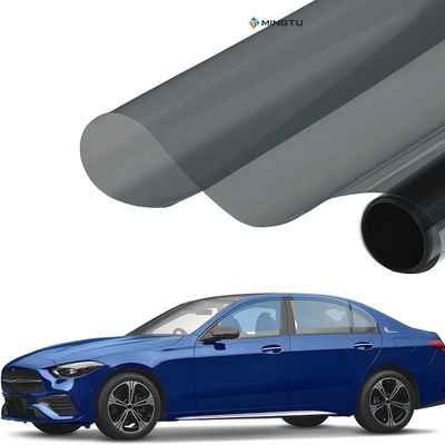 Adesivos de pára-brisas Mingtu Filmes decorativos Vermelho Camaleão Tinta PET Smart Window Film