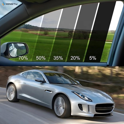 Adesivos de pára-brisas Mingtu Filmes decorativos Vermelho Camaleão Tinta PET Smart Window Film