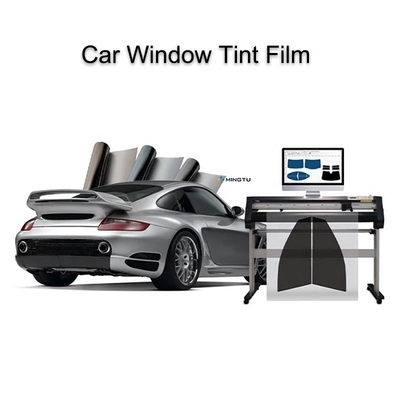 Adesivos de pára-brisas Mingtu Filmes decorativos Vermelho Camaleão Tinta PET Smart Window Film