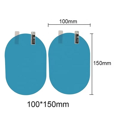 Protector Auto Adesivos Nano Revestimento Rainproof Anti Fog Film para Veículo Espelho Retrovisor