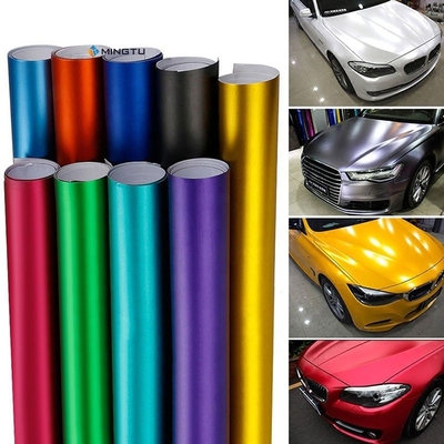 Vinil de revestimento para automóveis da série ultrabrilhante adesivo removível para comercialização em material de PVC