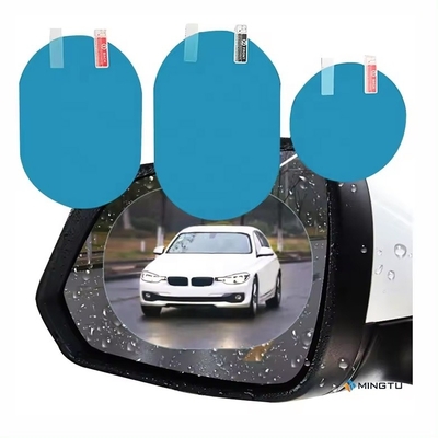 Protector Auto Adesivos Nano Revestimento Rainproof Anti Fog Film para Veículo Espelho Retrovisor