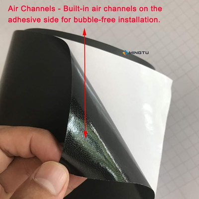 Mudança de cor Alcantara Decoração de carro Vinyl Wrap Film -40°C a 200°C Mingtu OEM ODM