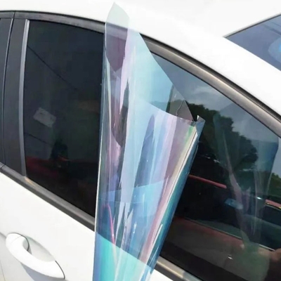 Película de janela de carro de cor personalizada Nano Cerâmica Para-brisas Tinta Vermelha VLT 83% Isolamento térmico