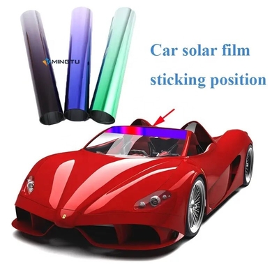 PET Reflector 13% Mingtu Tinting Solar vidro de janela de carro filme para resistente ao calor