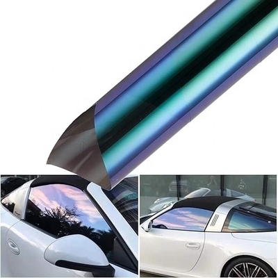 Película de Tintura de Isolamento de Calor Mingtu Chameleon de cor roxa a azul colorida com IRR 90%