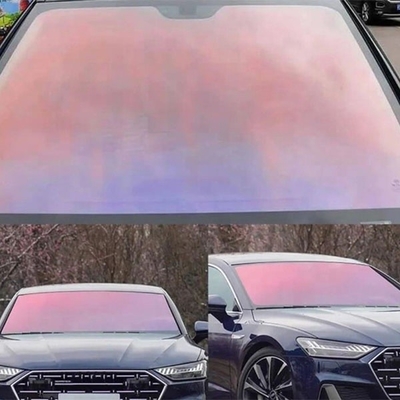 Janela do carro de cor solar de pôr do sol estilo de negócios/luxo de design camaleão Tint Film 85% VLT