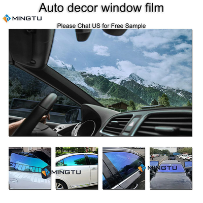 2 mil de espessura Mingtu High End Nano Ceramic Series Window Film para isolamento térmico elevado