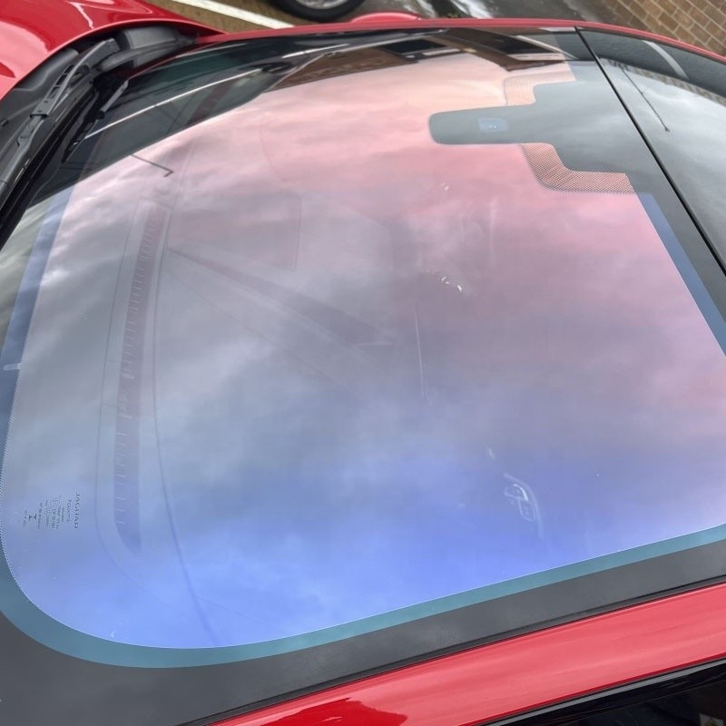 Proteção da privacidade Película de tinta de PET para janelas de automóveis VLT 85% IR 40% Chameleon Automotive Film